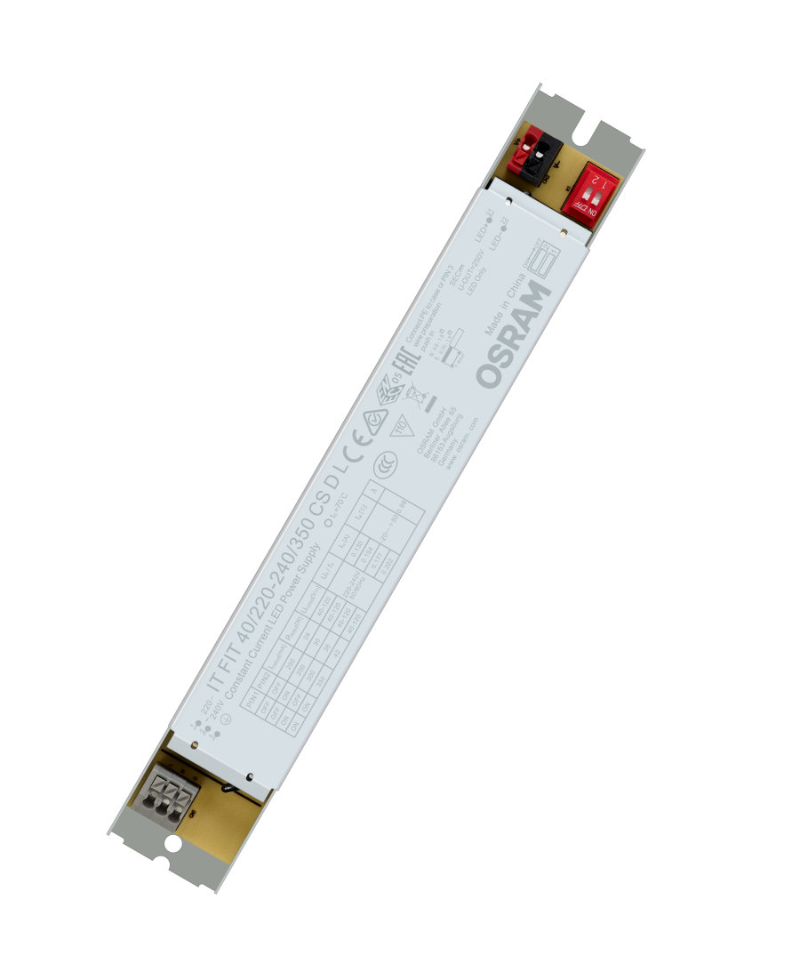 350 CS D L درایور اسرام خطی 40 وات 350 میلی آمپر قابل تنظیم سری IT FIT - تصویر 1